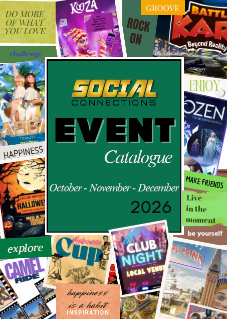Social Connections Catalogue Cover July August September 2026